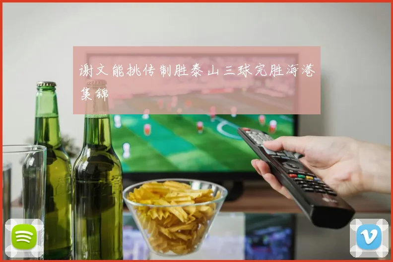 谢文能挑传制胜泰山三球完胜海港集锦