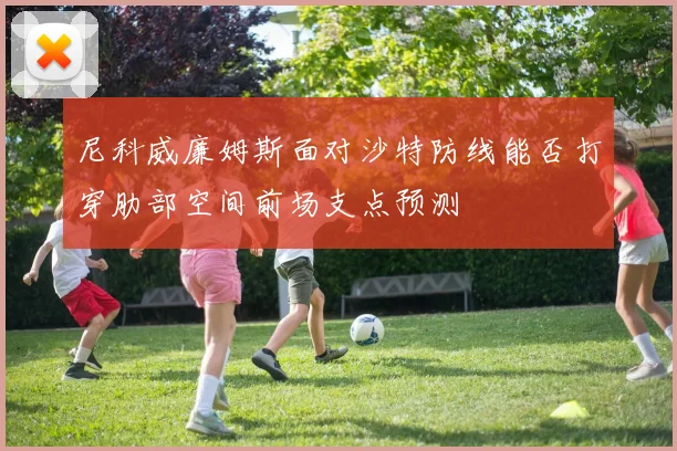 尼科威廉姆斯面对沙特防线能否打穿肋部空间前场支点预测