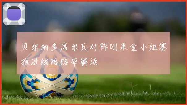 贝尔纳多席尔瓦对阵刚果金小组赛推进线路赔率解读