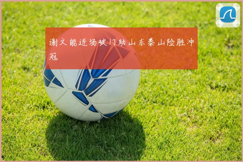 谢文能连场破门助山东泰山险胜冲冠